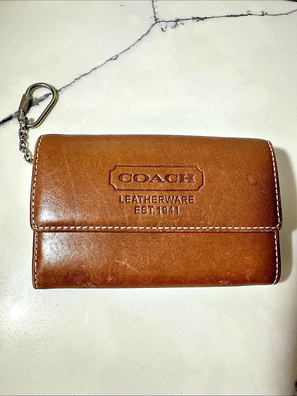 Coach Leather Wallet in Brown